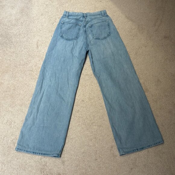 Like-new Reformation Cary Lived-In Wide-Leg Jeans in Cheyenne (Size 25) - Picture 2 of 5